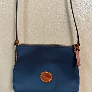 Dooney & Bourke - Navy Nylon Pochette Crossbody Handbag